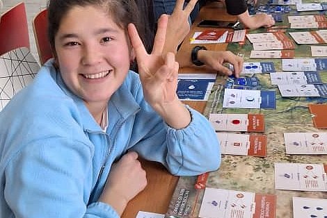 Water resources management: students from KRSU and KNAU took part in the interactive game Nexus